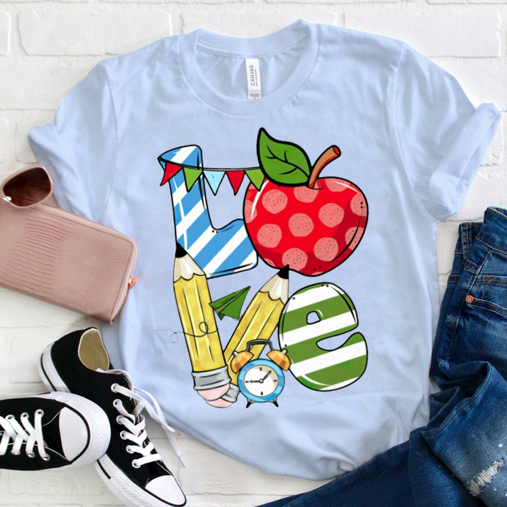 Love Letter Clock  T-Shirt