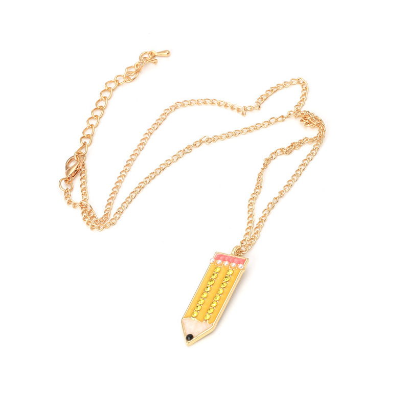 Shining Pencil Necklace