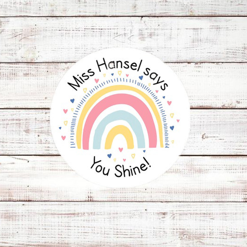 Personalized 175 PCS You Shine Stickers