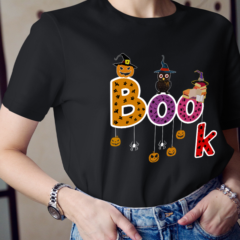 Halloween Boo K Teacher T-Shirt