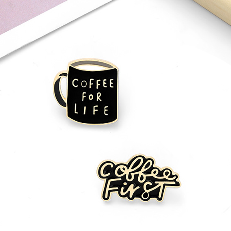 Coffee For Life Pin Set