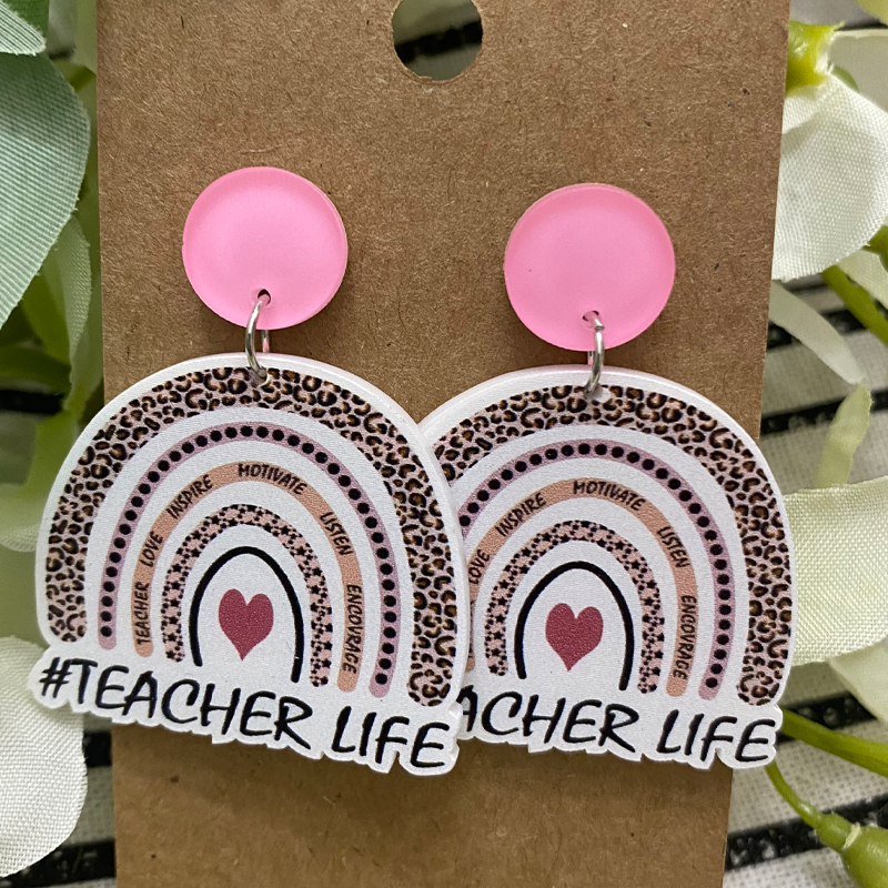 Teacher Life Earrings