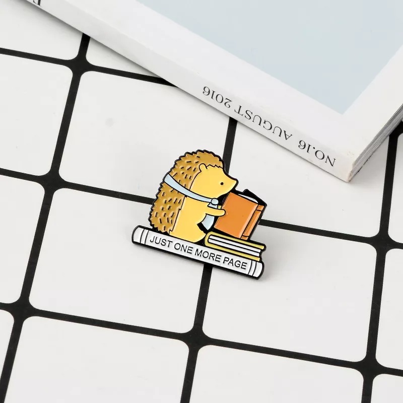 Just One More Page Pin