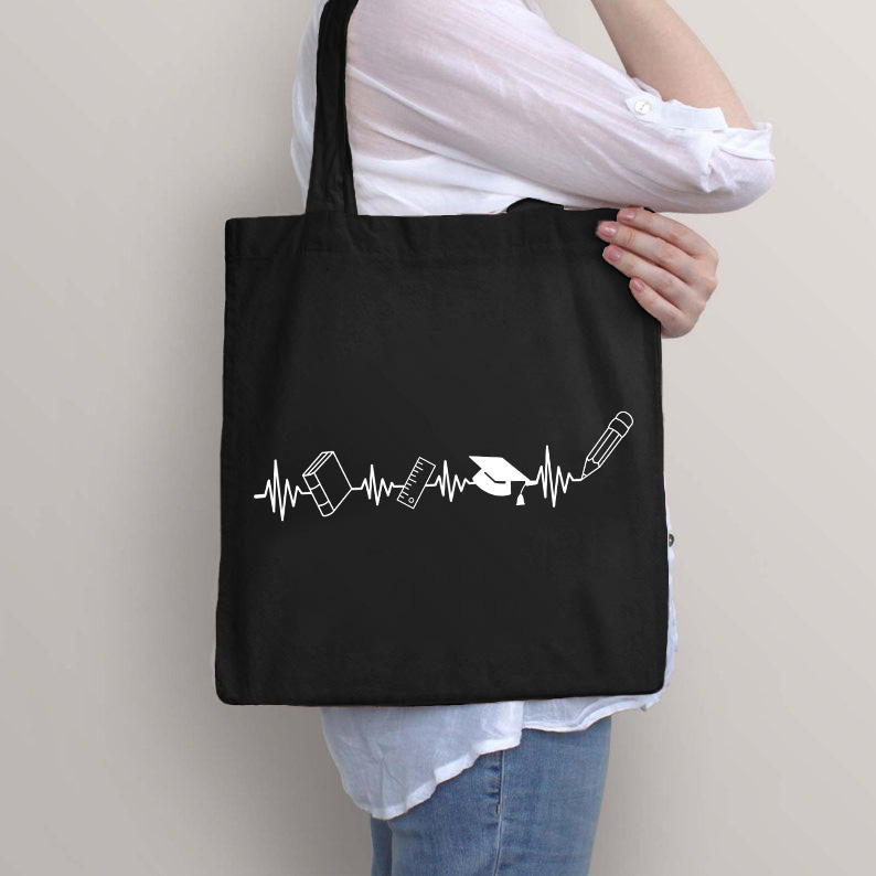 Herzschlag Lehrer Tragetasche