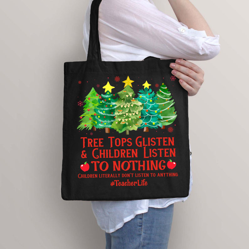 Kinder hören nichts Lehrer Tragetasche