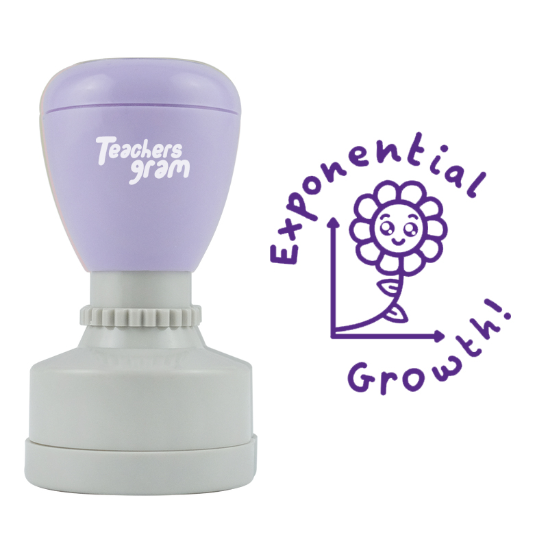 Exponential Growth Stamp