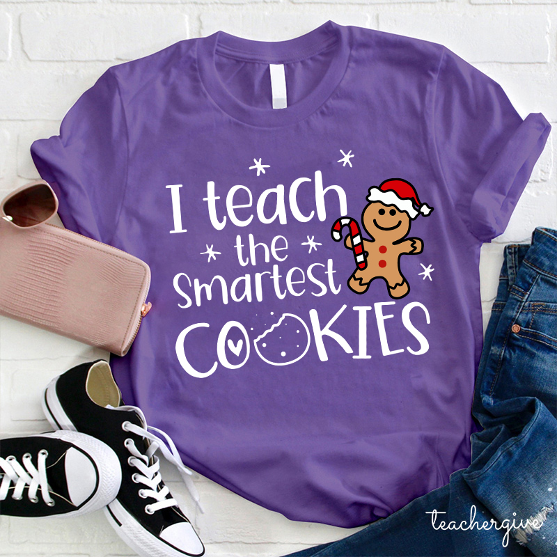 Christmas I Teach The Smartest Cookies T-Shirt