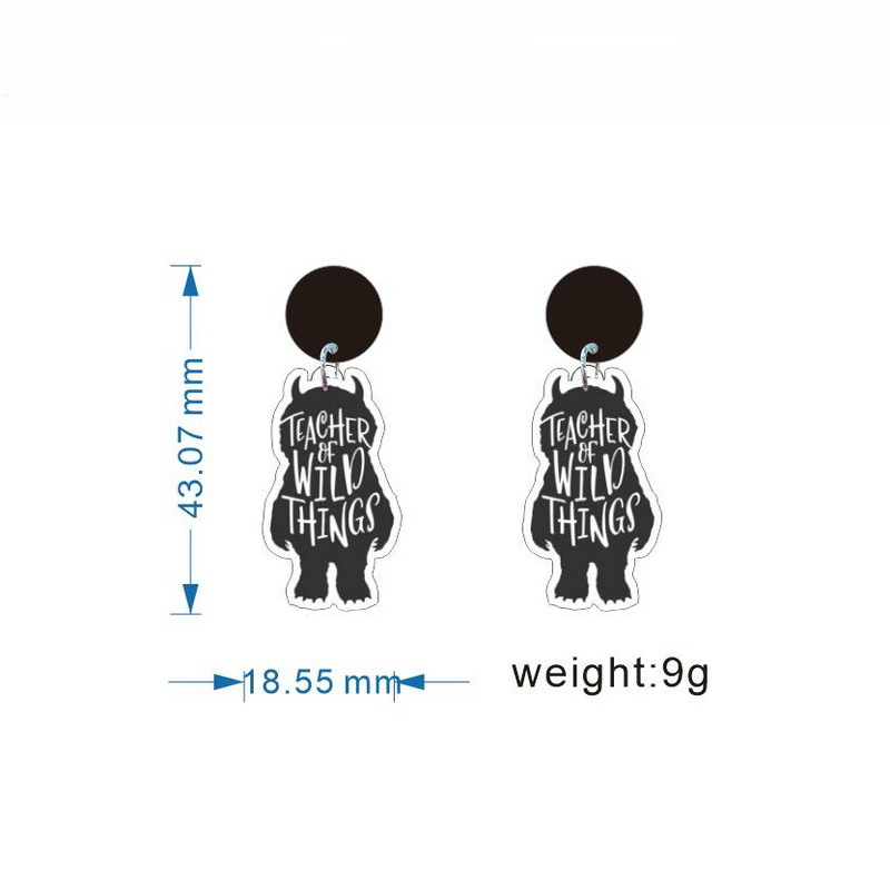 Demon Teacher Earrings