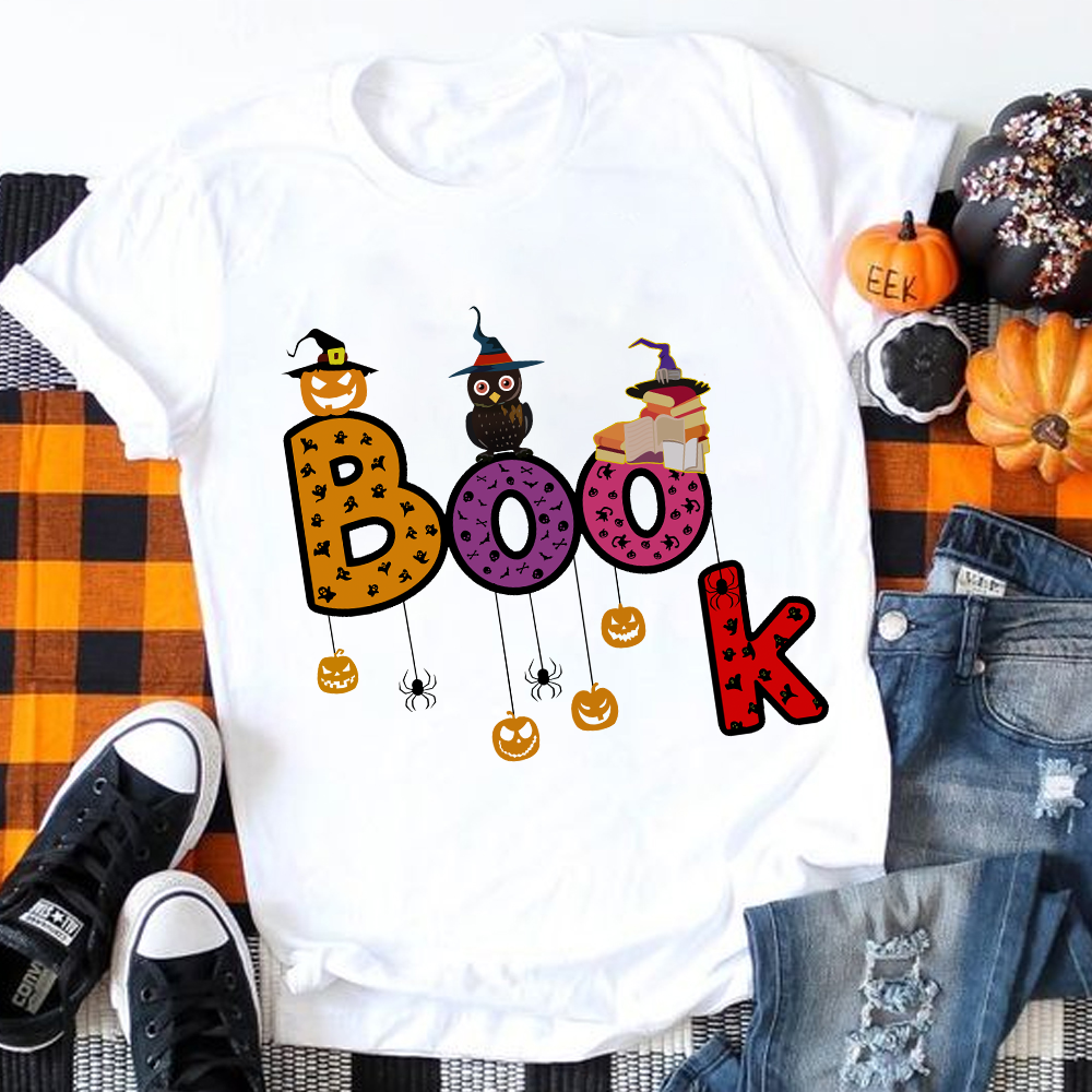 Halloween Boo K Teacher T-Shirt
