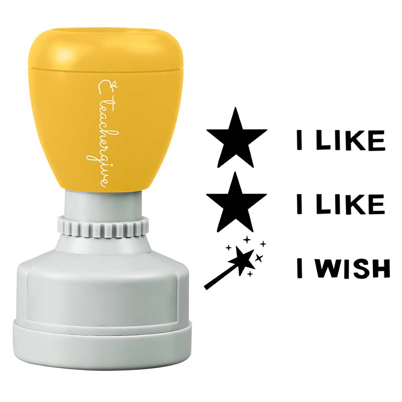 I like I Like I Wish Teacher Stamp