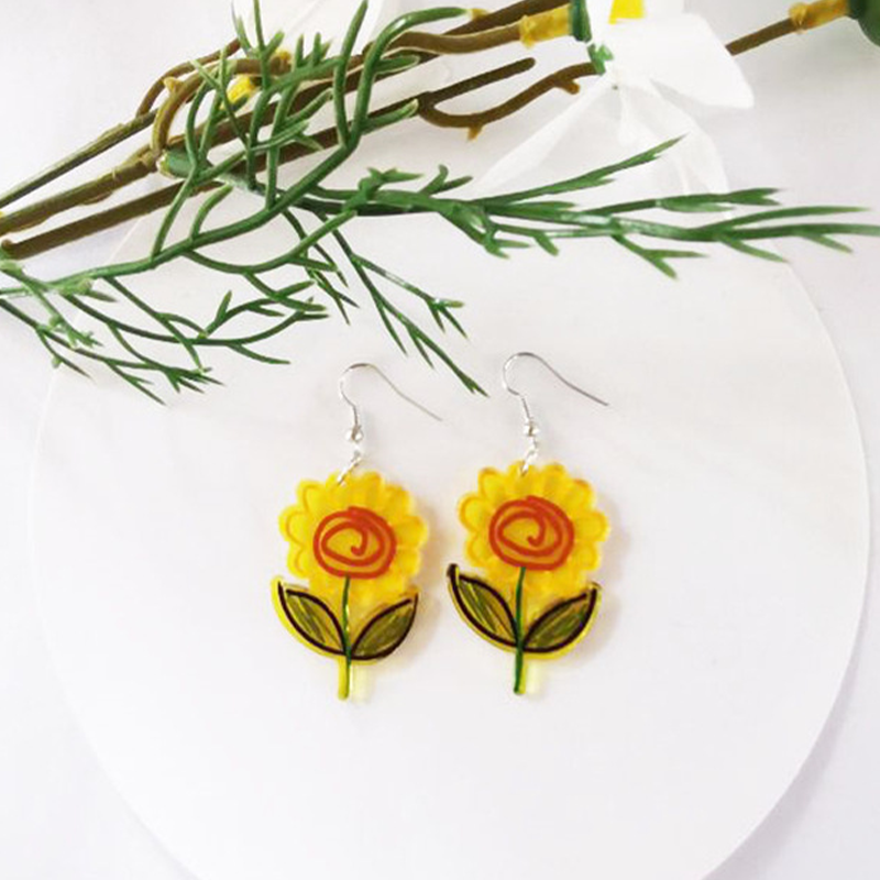 Sunflower  Earrings