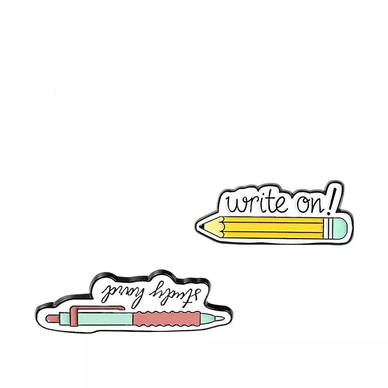 Cartoon Briefstift Pin-Set