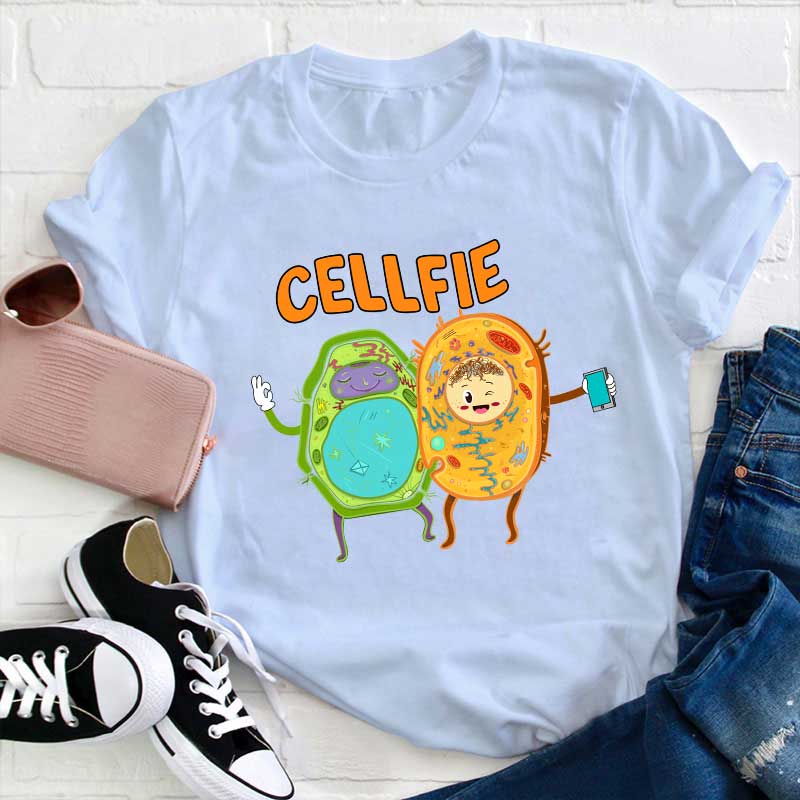Cellfie Lehrer T-Shirt