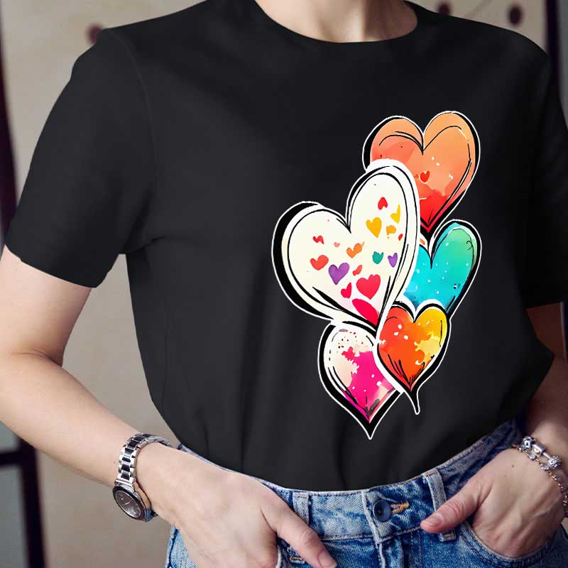 Liebe Ballons Lehrer T-Shirt