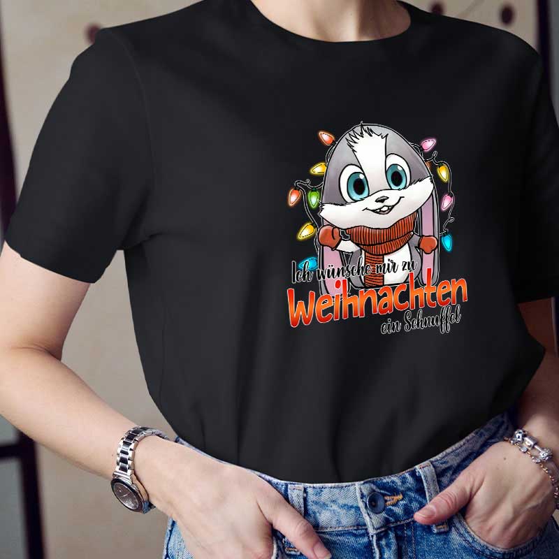 Ich Wünsche Mir Zu Weihnachten Ein Schnuffel Lehrer T-Shirt