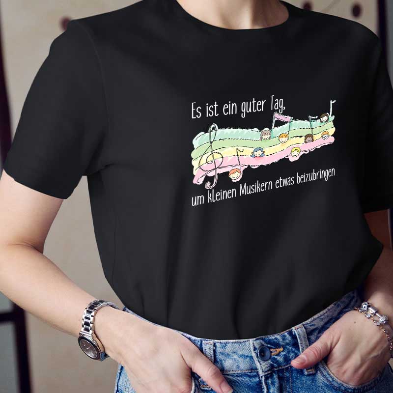 Es Ist Ein Guter Tag, Um Kleinen Musikern Etwas Beizubringen Lehrer T-Shirt