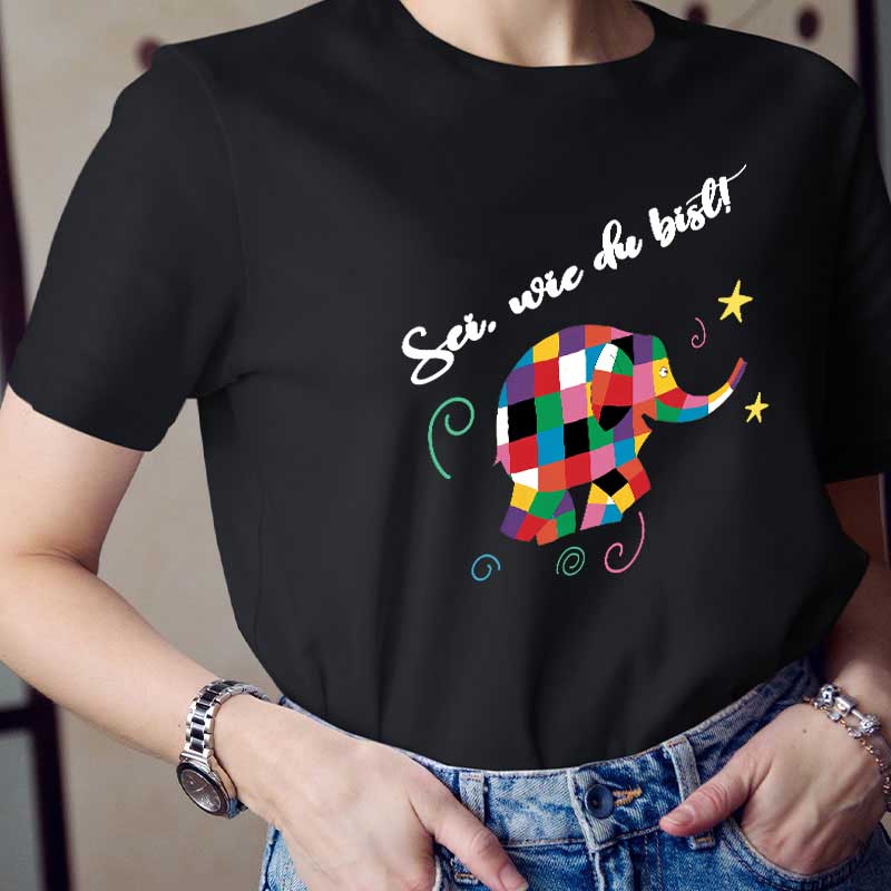 Sei, wie du bist Lehrer T-Shirt