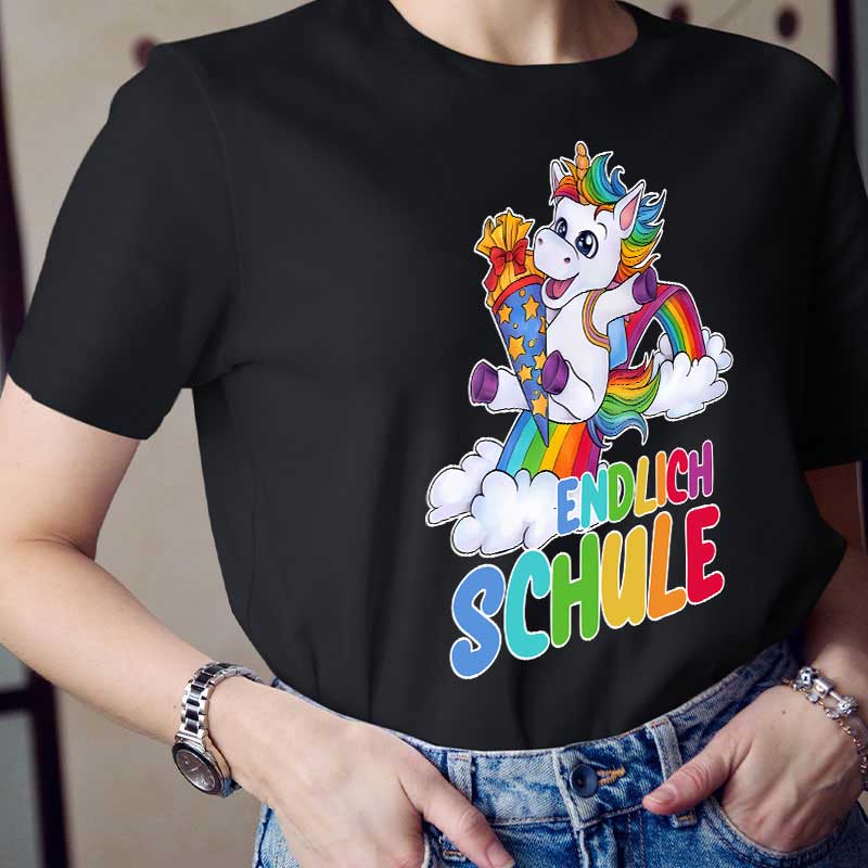 Endlich Schule Lehrer T-Shirt
