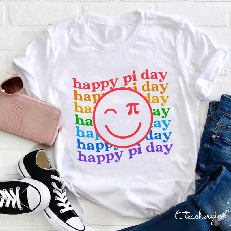 Happy Pi Day Teacher T-Shirt