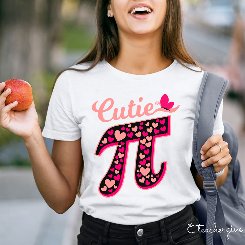 Cutie Pi The Number Math Teacher T-Shirt