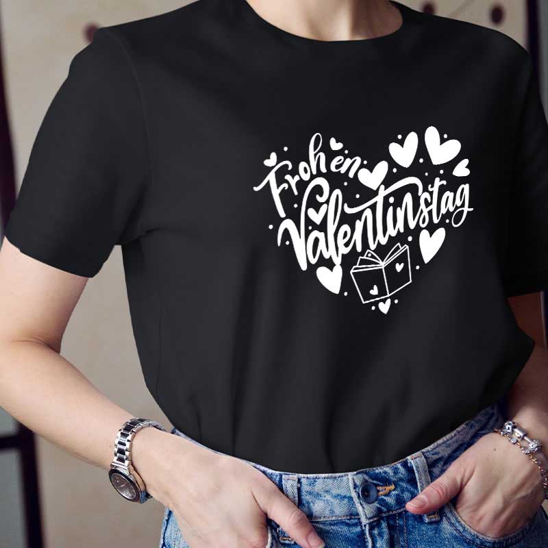 Frohen Valentinstag Lehrer T-Shirt