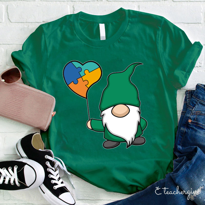 SLP Balloon Gnome Teacher T-Shirt