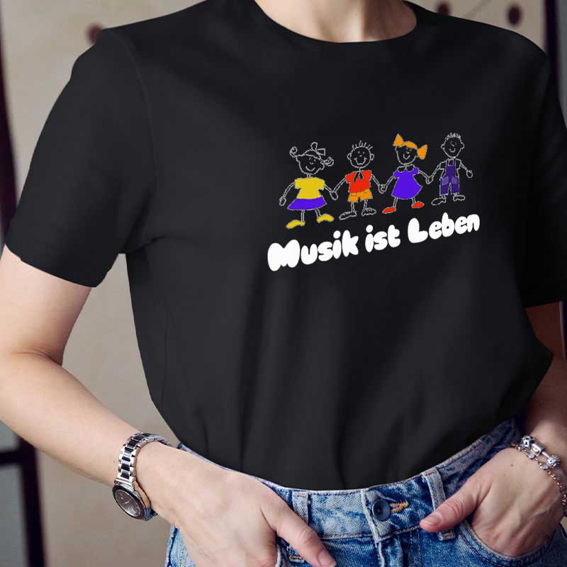 Musik Ist Leben Lehrer T-Shirt