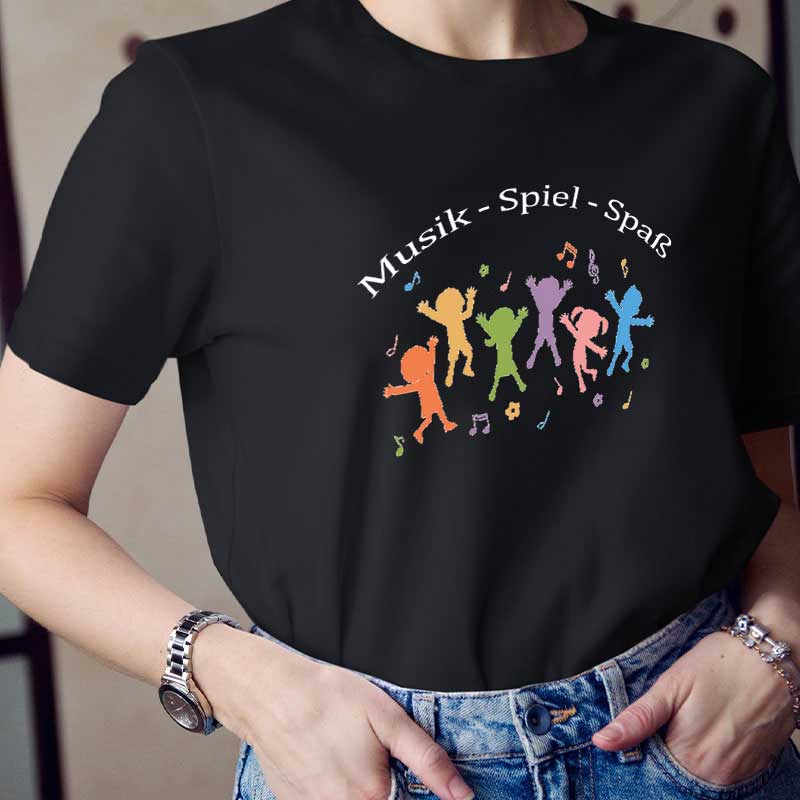 Musik Spiel Spaß Lehrer T-Shirt