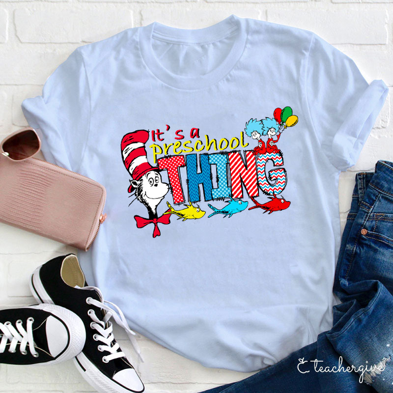 Personalized It's A School Thing Teacher T-Shirt