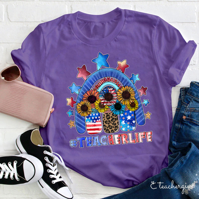 Teacherlife Sunflower T-Shirt