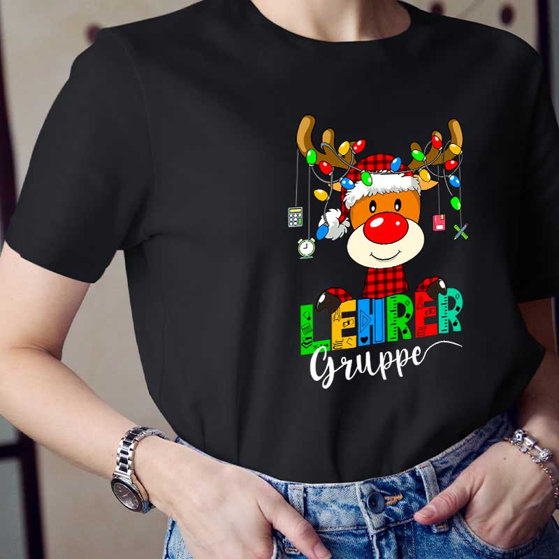 Frohe Weihnachten Alles Gute Zu Weihnachten Lehrer T-Shirt