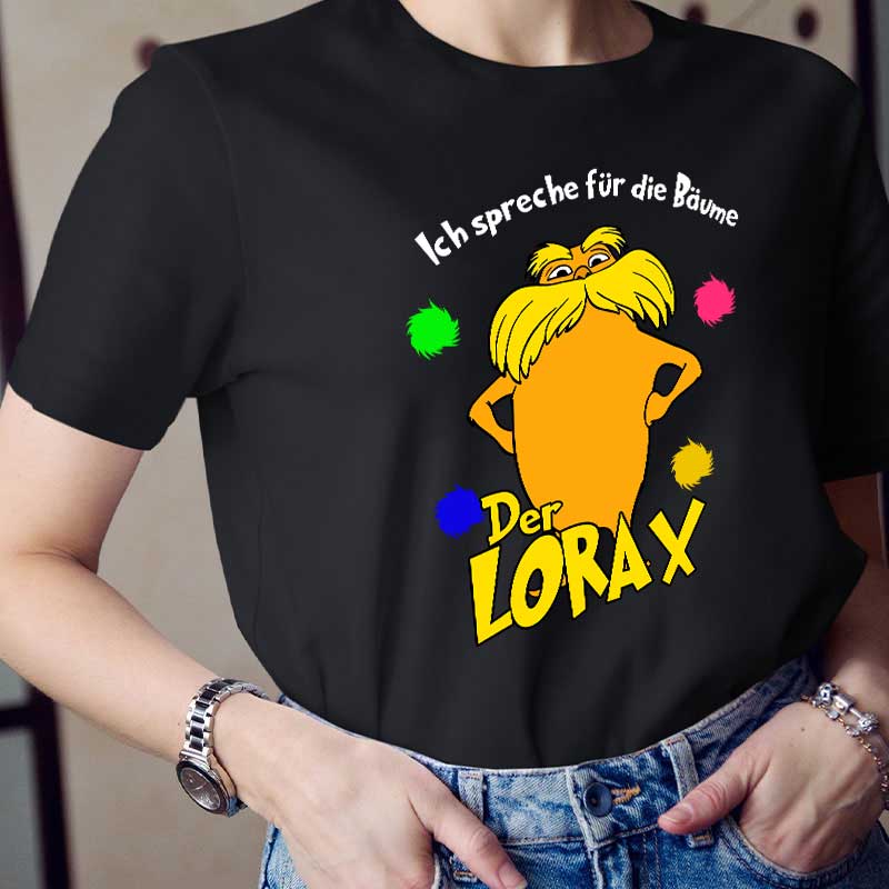 Ich spreche für die Bäume Lorax Lehrer T-Shirt