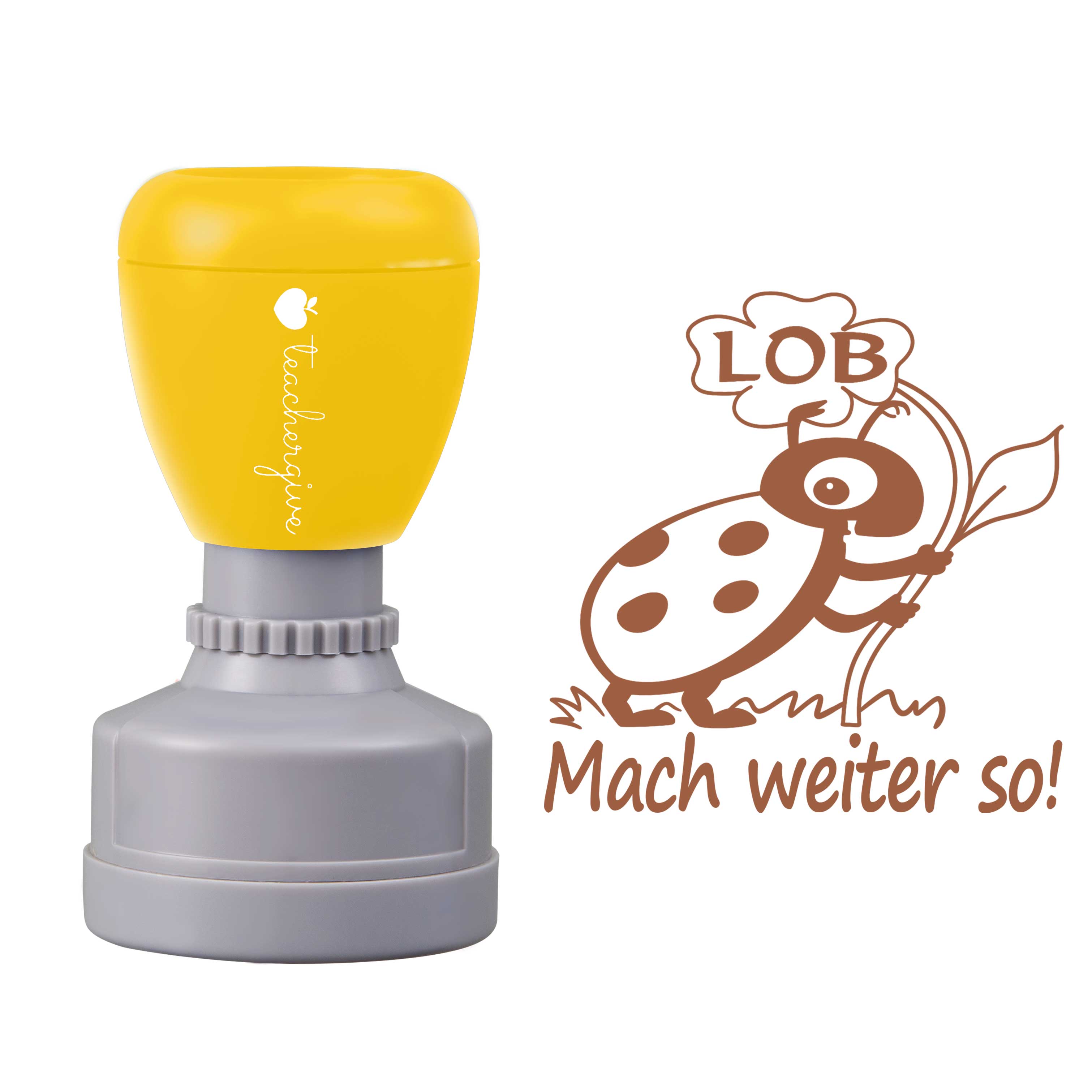 Mach Weiter So Lehrer Stempel