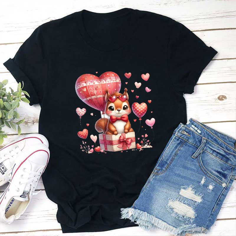 Frohen Valentinstag Lehrer T-Shirt