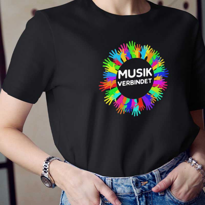 Musik Verbinden Lehrer T-shirt