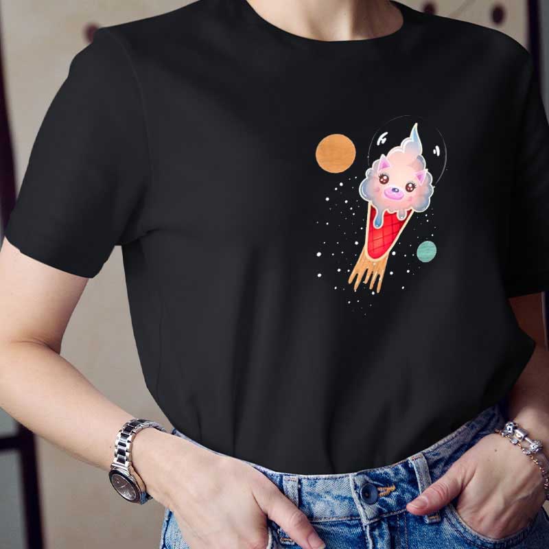 Liebe Eis Fliegen Lehrer T-Shirt