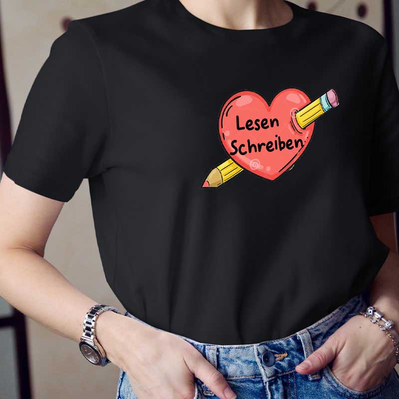 Lesen Und Schreiben Lehrer T-Shirt