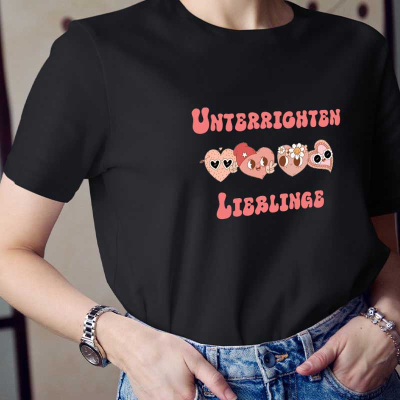 Unterrichten Lieblinge Lehrer T-Shirt