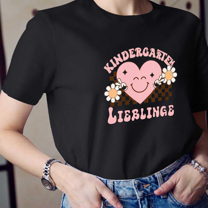 Kindergarten Lieblinge Lehrer T-Shirt