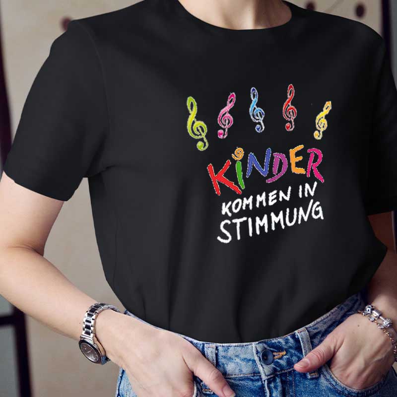 Kinder Kommen In Stimmung Lehrer T-Shirt