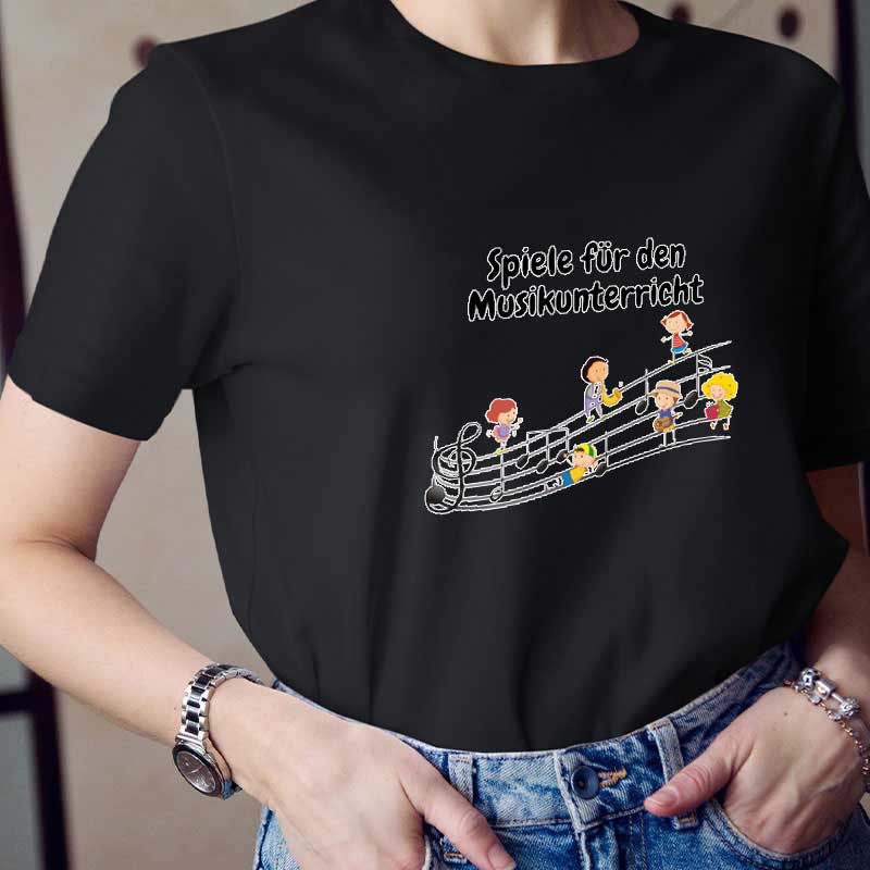 Spiele Für Den Musikunterricht Lehrer T-Shirt