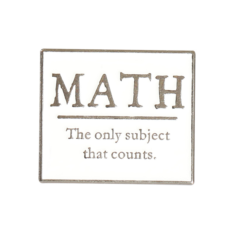 Math And Chemistry Pin Set