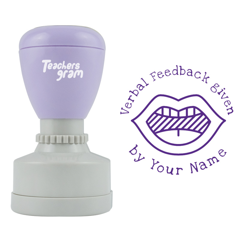 Personalized Verbal  Feedback Given Stamp