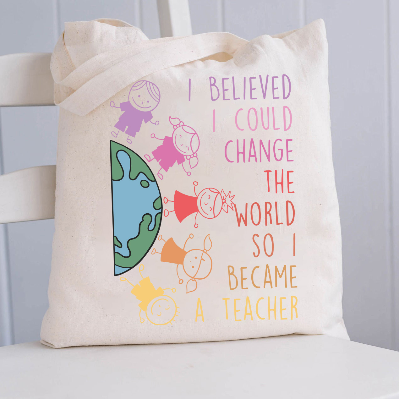 Ich glaubte, ich könnte die Welt verändern, also wurde ich Lehrerin Lehrer Tragetasche