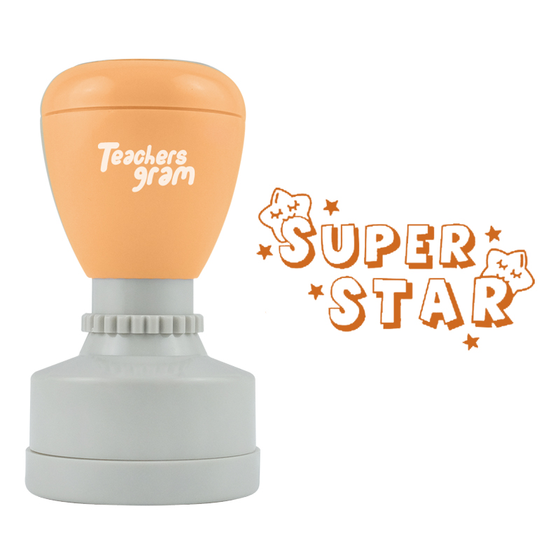 Super Stern Lehrer Stempel