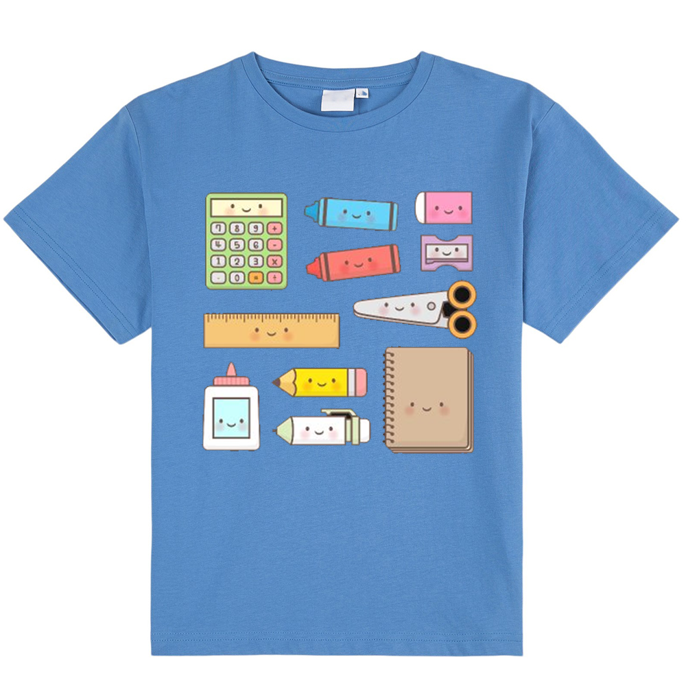 Cartoon Stationery  Kids T-Shirt