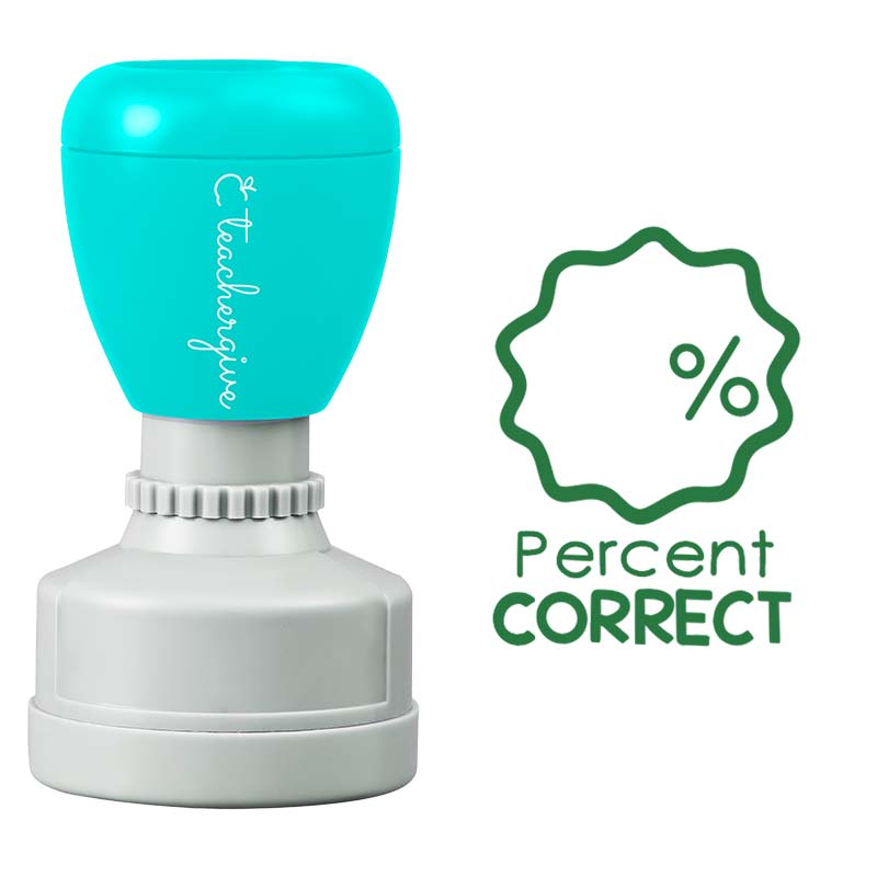 Percent Correct Teacher Stamp