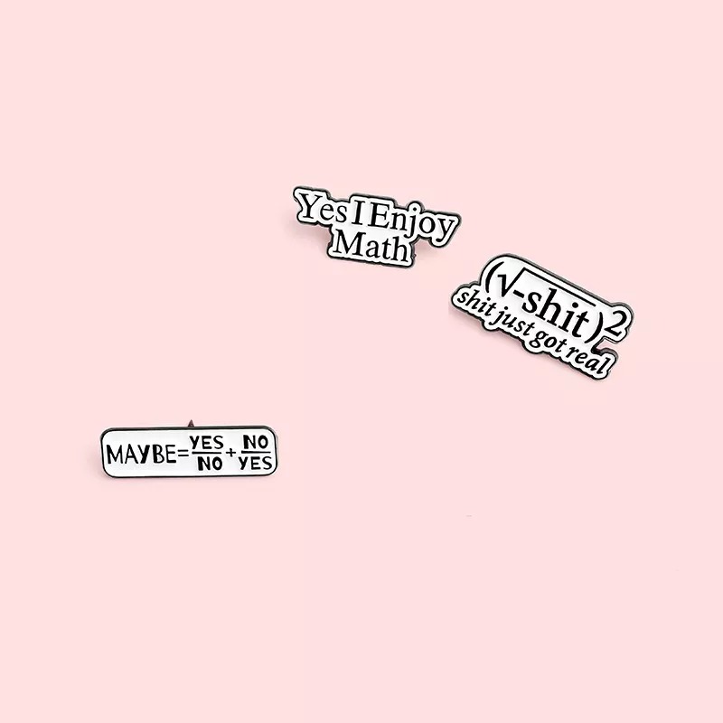 Mathematischer Gleichungen Pin-Set