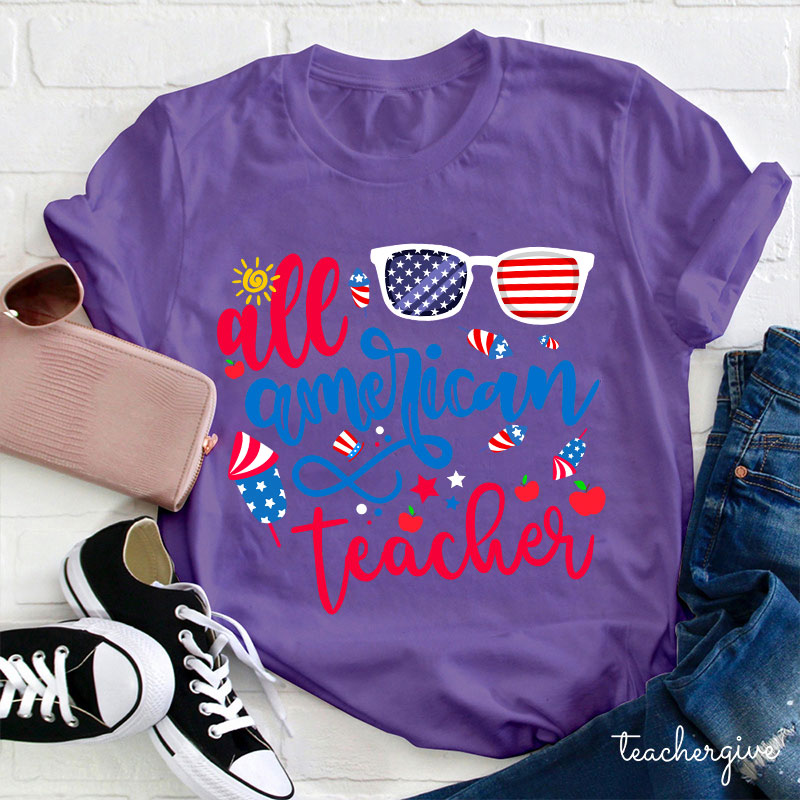 All American Teacher T-Shirt