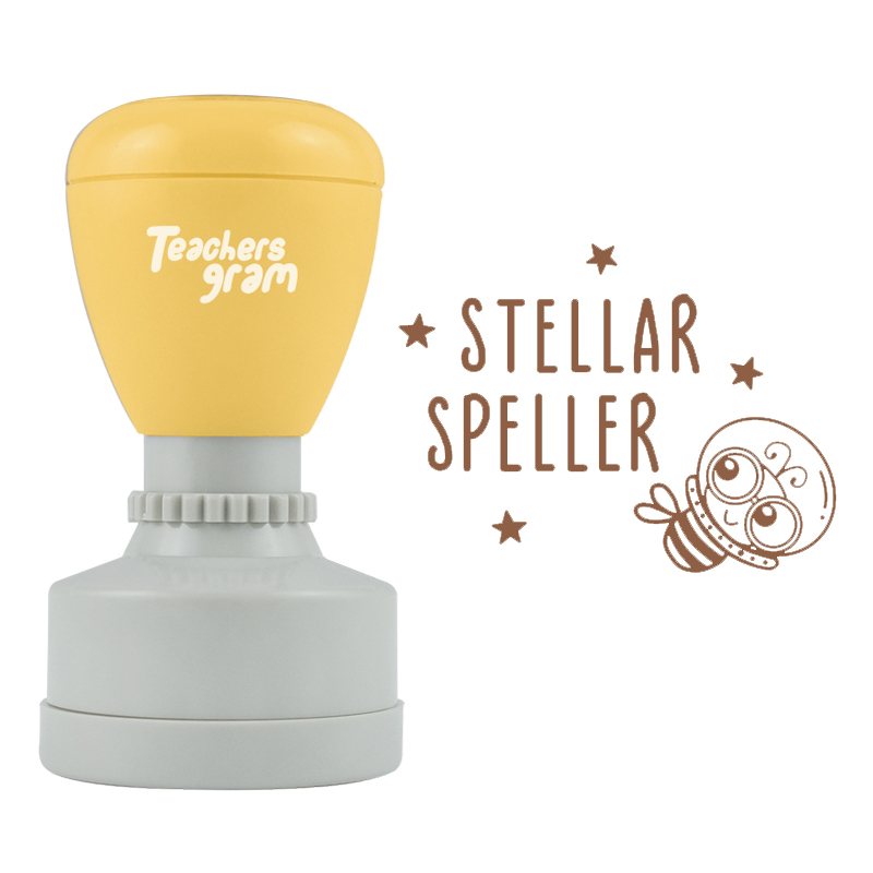 Steller Speller Lehrer Stempel